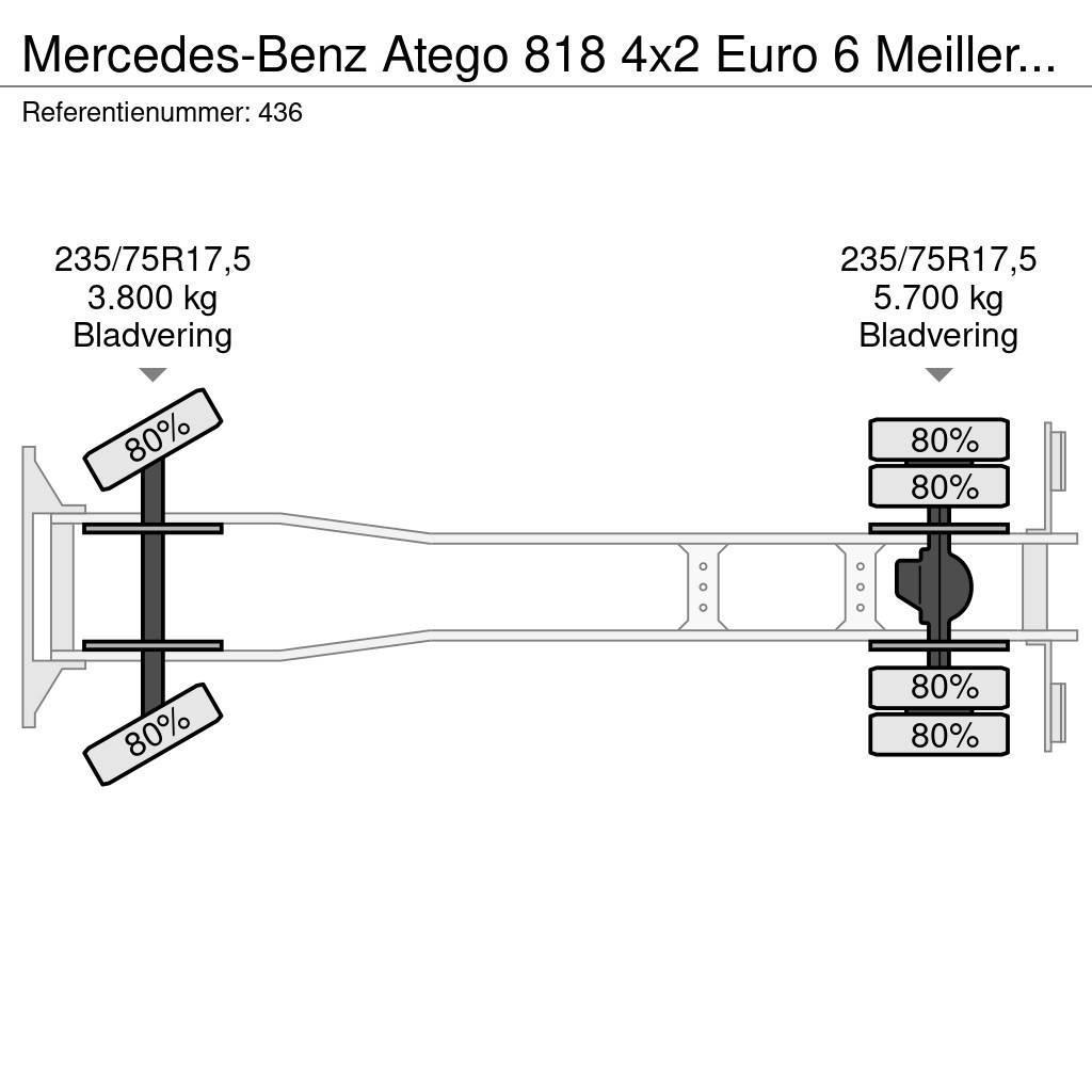Mercedes-Benz Atego 818 4x2 Euro 6 Meiller 3 Seitenkipper 4 Piec Billenő teherautók