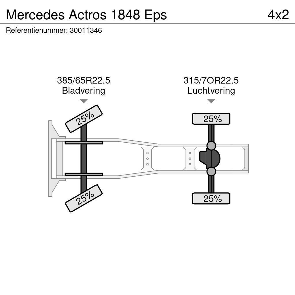 Mercedes-Benz Actros 1848 Eps Nyergesvontatók