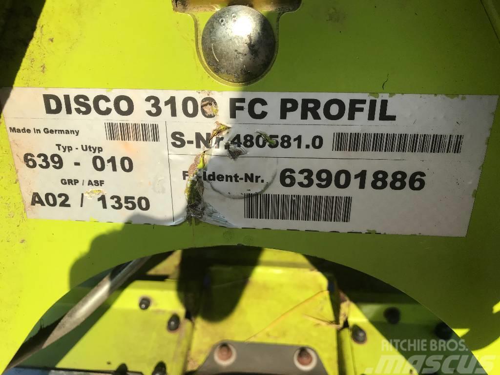 CLAAS 3100 FC Dismantled for spare parts Öntöző Kaszák