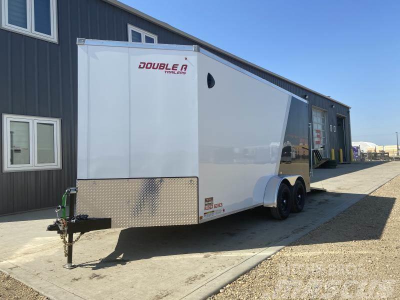  Double A Ruger Series 7' X 16' Cargo Trailer Doubl Dobozos pótkocsik