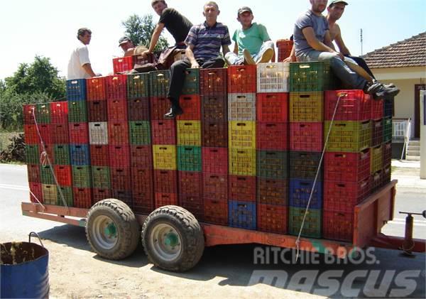  Fotopoulos Καρότσα μεταφοράς 8 τόνους Mezőgazdasági Általános célú pótkocsik