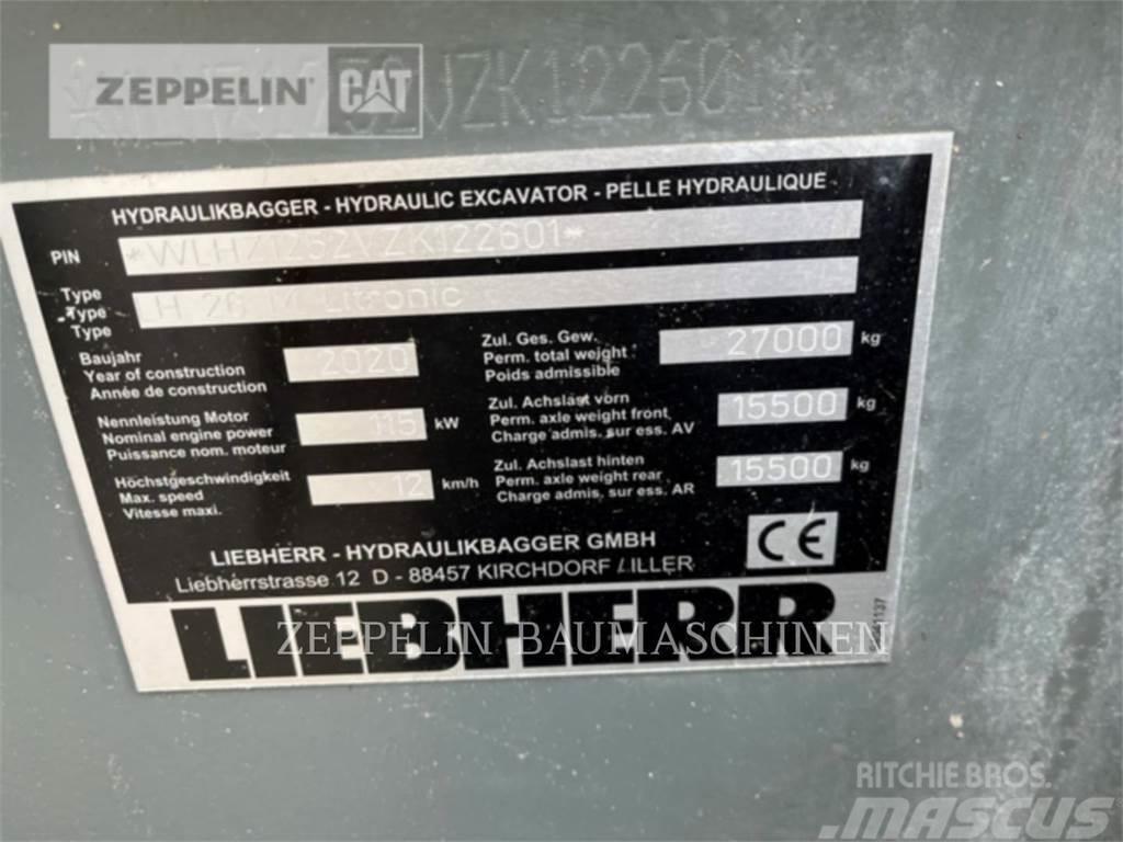 Liebherr LH26MELI Bontásra használt kotrók