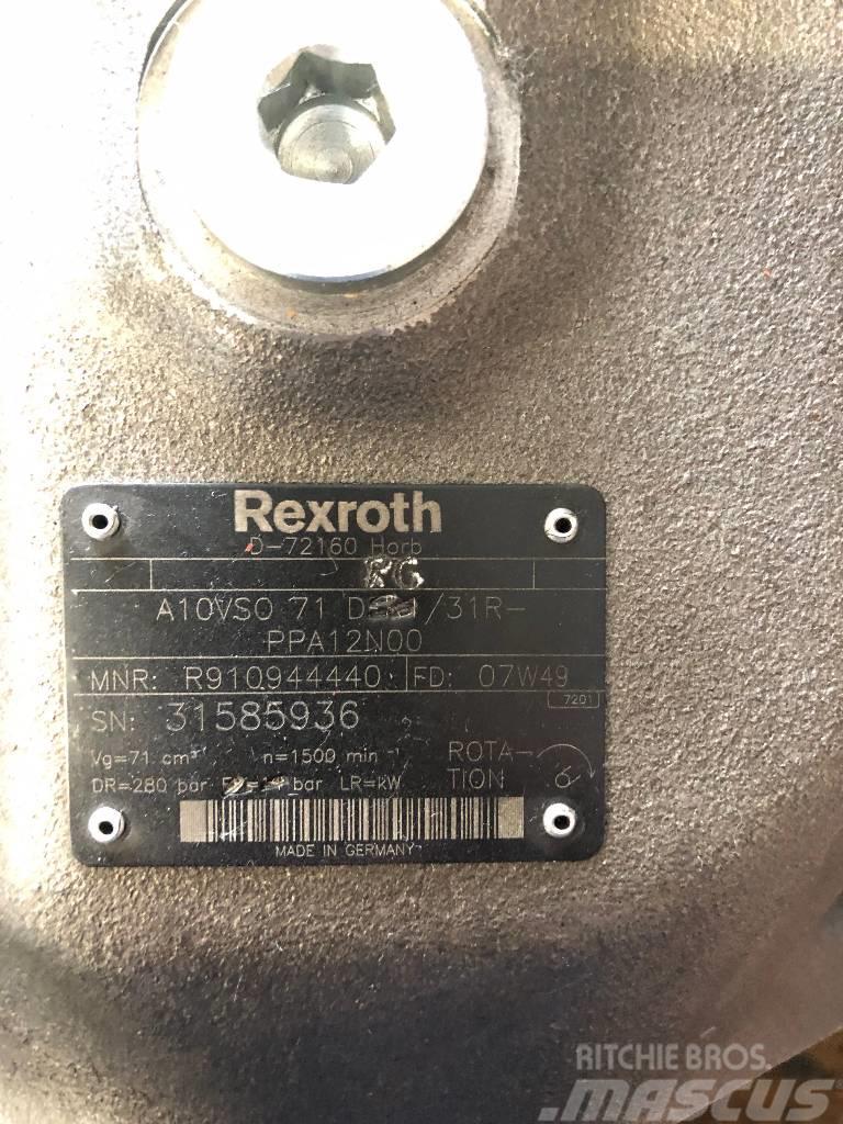 Rexroth A10VSO 71 DFR1/31R-PPA12N00 Egyéb alkatrészek