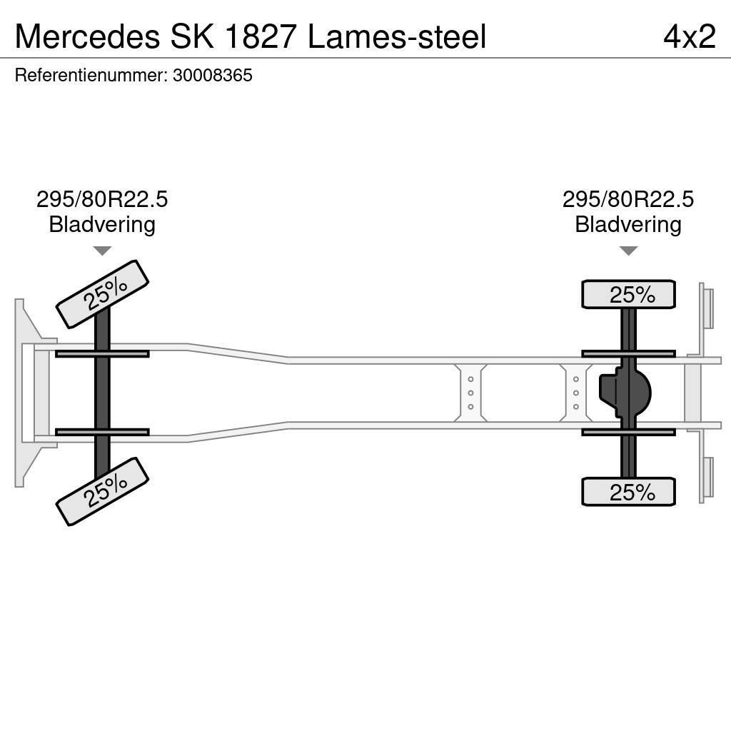 Mercedes-Benz SK 1827 Lames-steel Darus teherautók