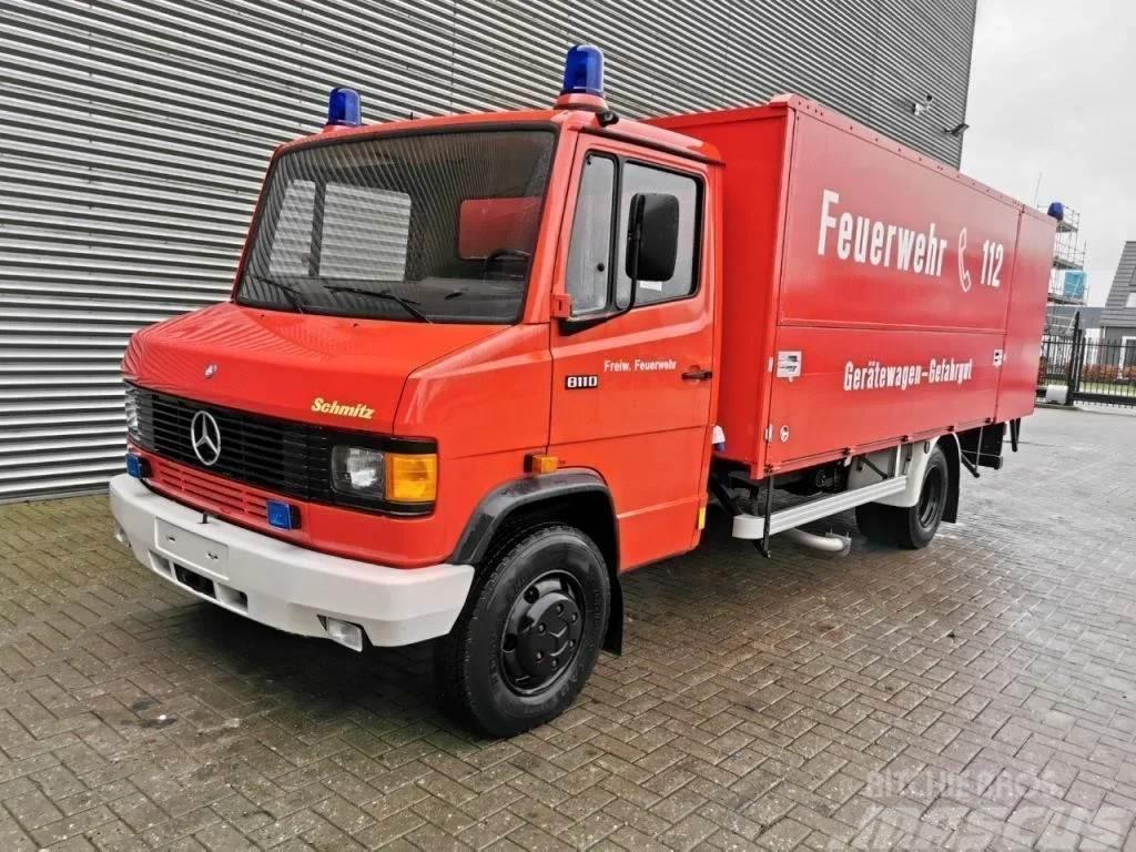 Mercedes-Benz 811 D 4x2 - Feuerwehr - 10.000 KM! Egyéb