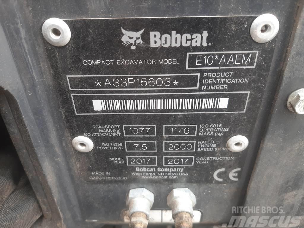 Bobcat E 10 Mini kotrók < 7t