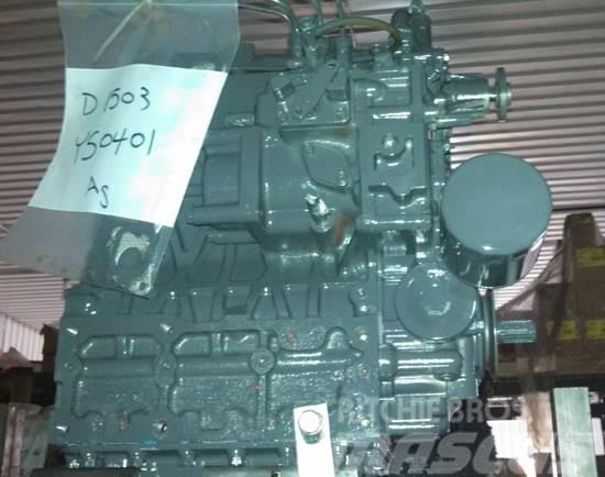 Kubota D1503TER-AG Rebuilt Engine: Kubota R420 Wheel Load Motorok