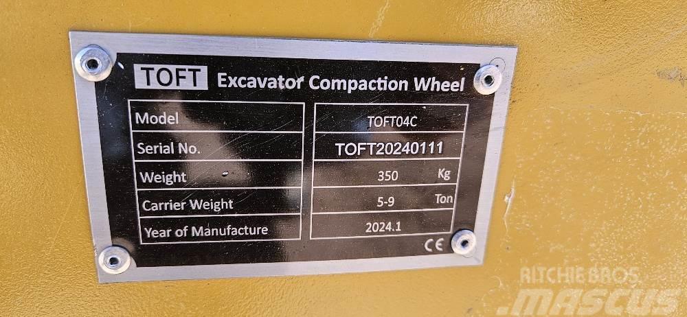  14 inch Excavator Compaction Wheel Egyéb alkatrészek