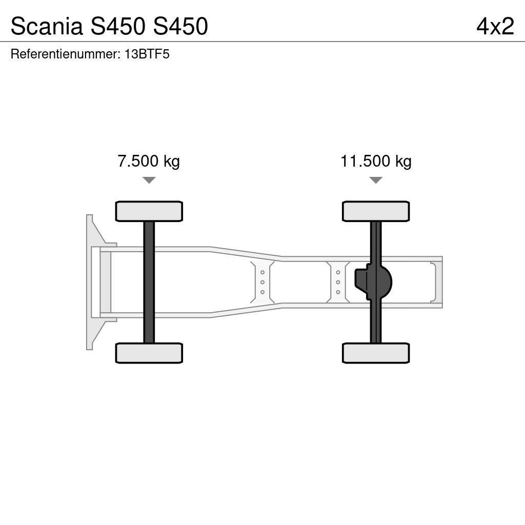 Scania S450 S450 Nyergesvontatók