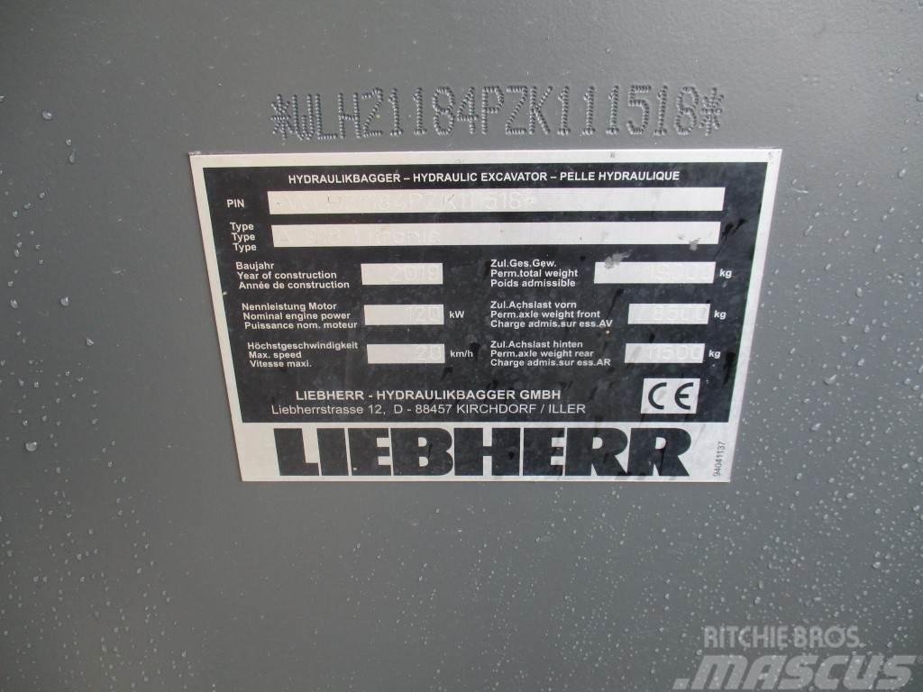 Liebherr A 918 Litronic Gumikerekes kotrók