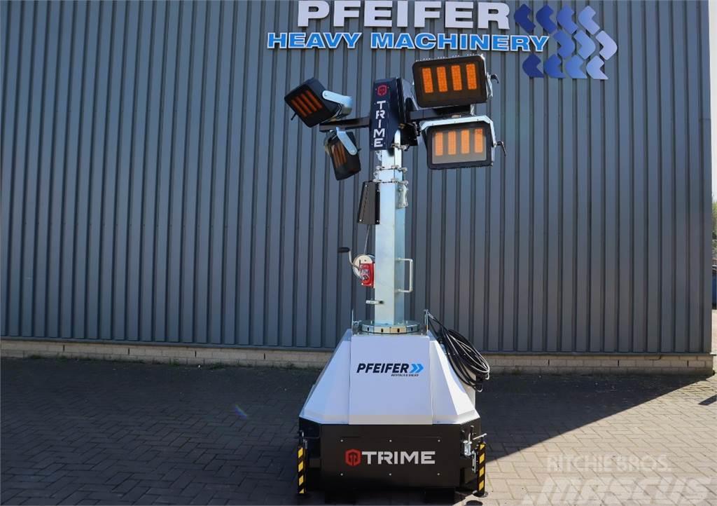  TRIME X-MAST 4 x 320W Valid Inspection, *Guarantee Fénytornyok