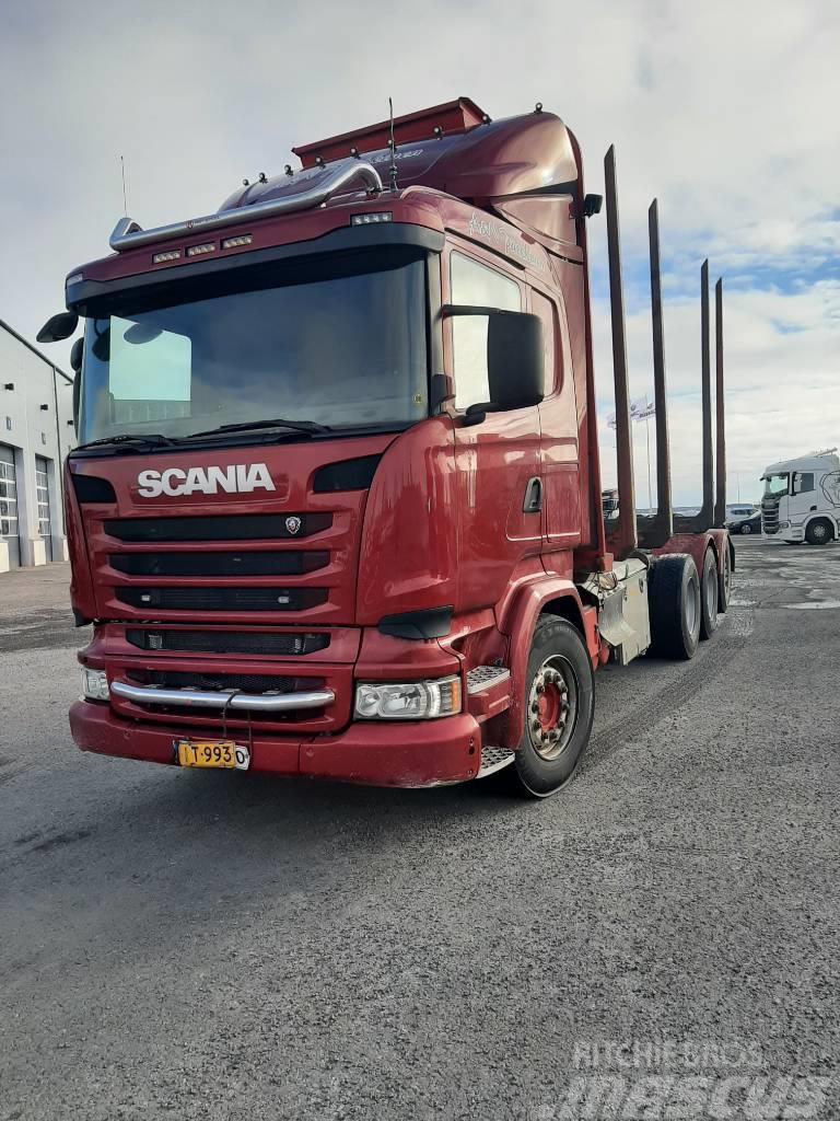 Scania R 730 Rönkszállító teherautók