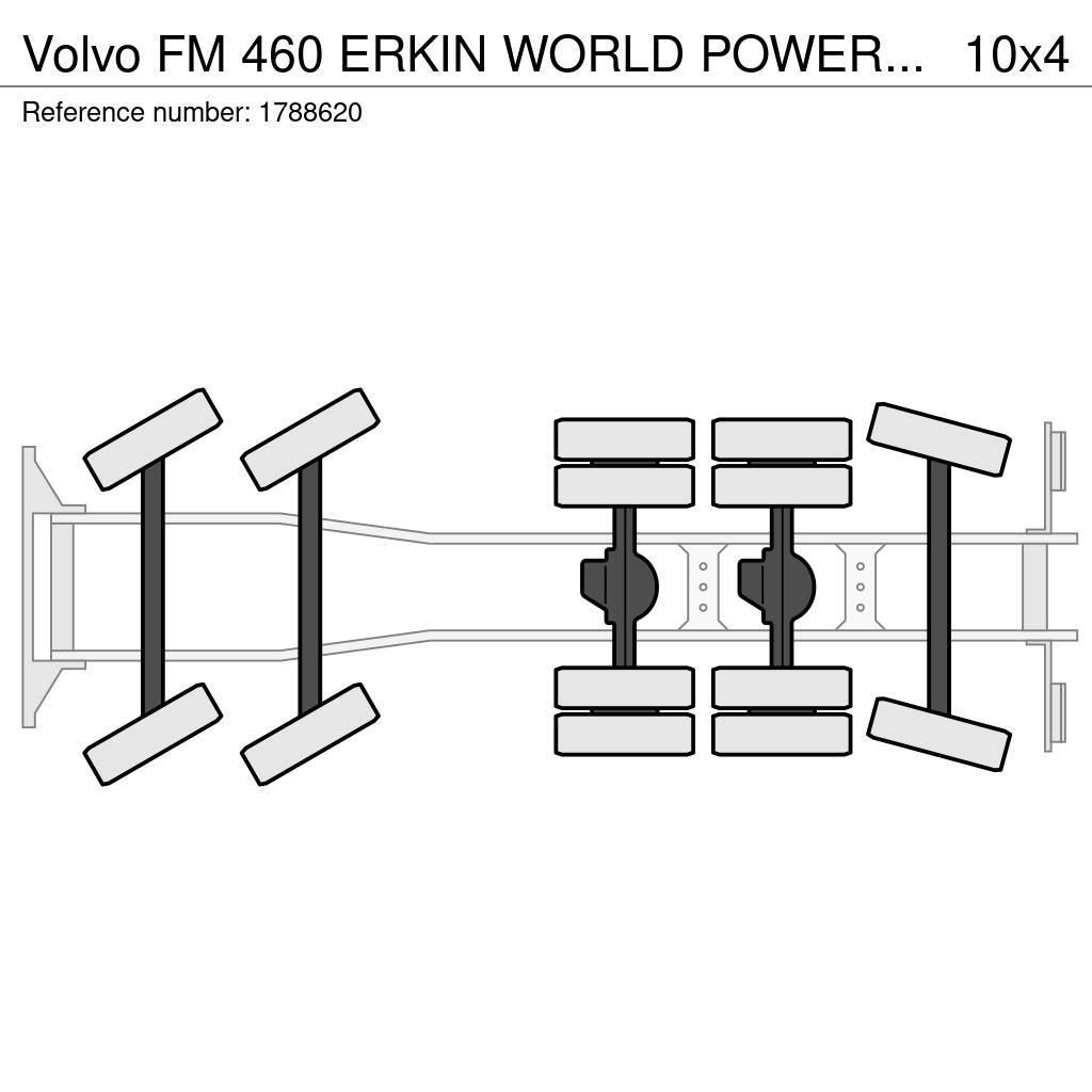 Volvo FM 460 ERKIN WORLD POWER ER 2070 T-4.1 CRANE/KRAN/ Darus teherautók