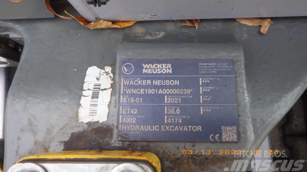 Wacker Neuson ET42 Lánctalpas kotrók