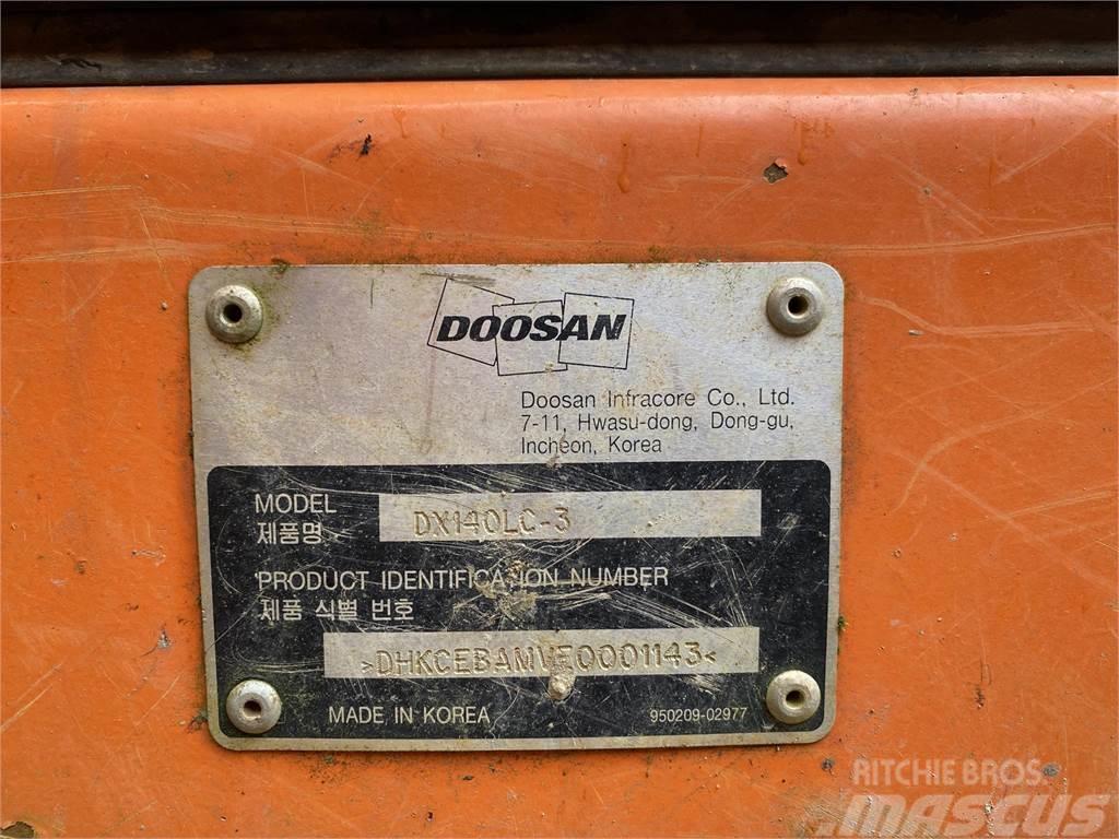 Doosan DX140 LC-3 Lánctalpas kotrók
