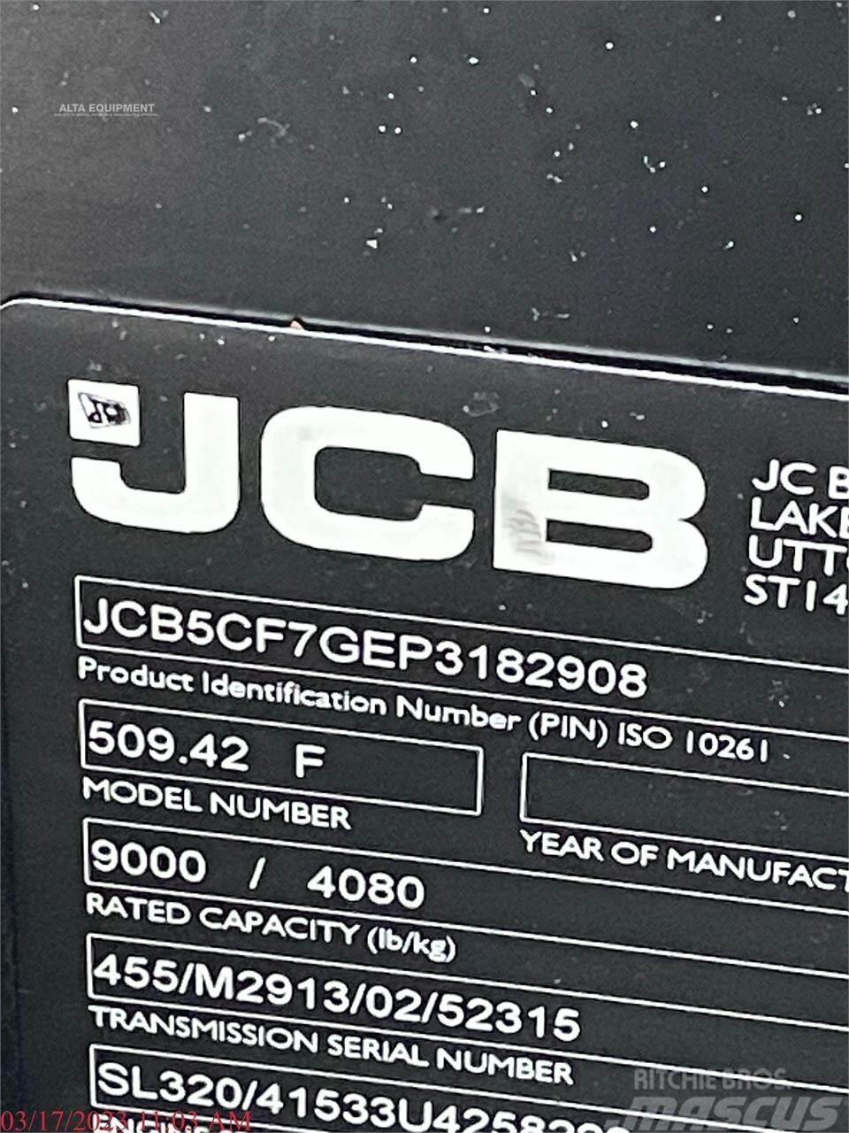 JCB 509-42 Teleszkópos rakodók