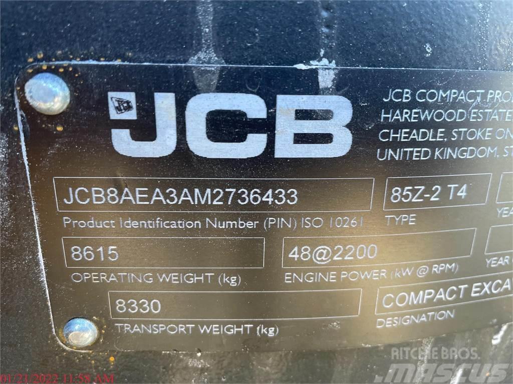 JCB 85Z-2 Lánctalpas kotrók