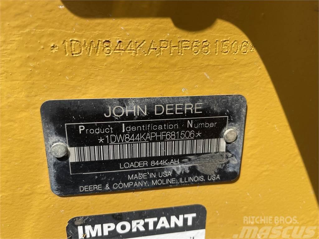 John Deere 844KIII Gumikerekes homlokrakodók