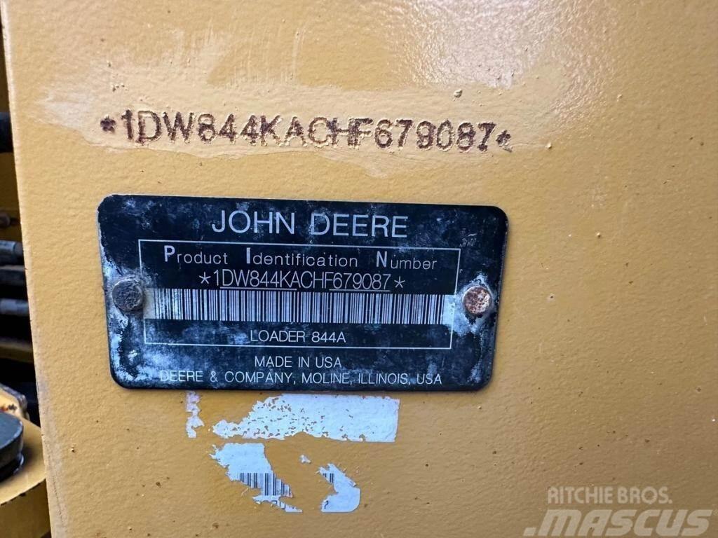 John Deere 844KIII Gumikerekes homlokrakodók
