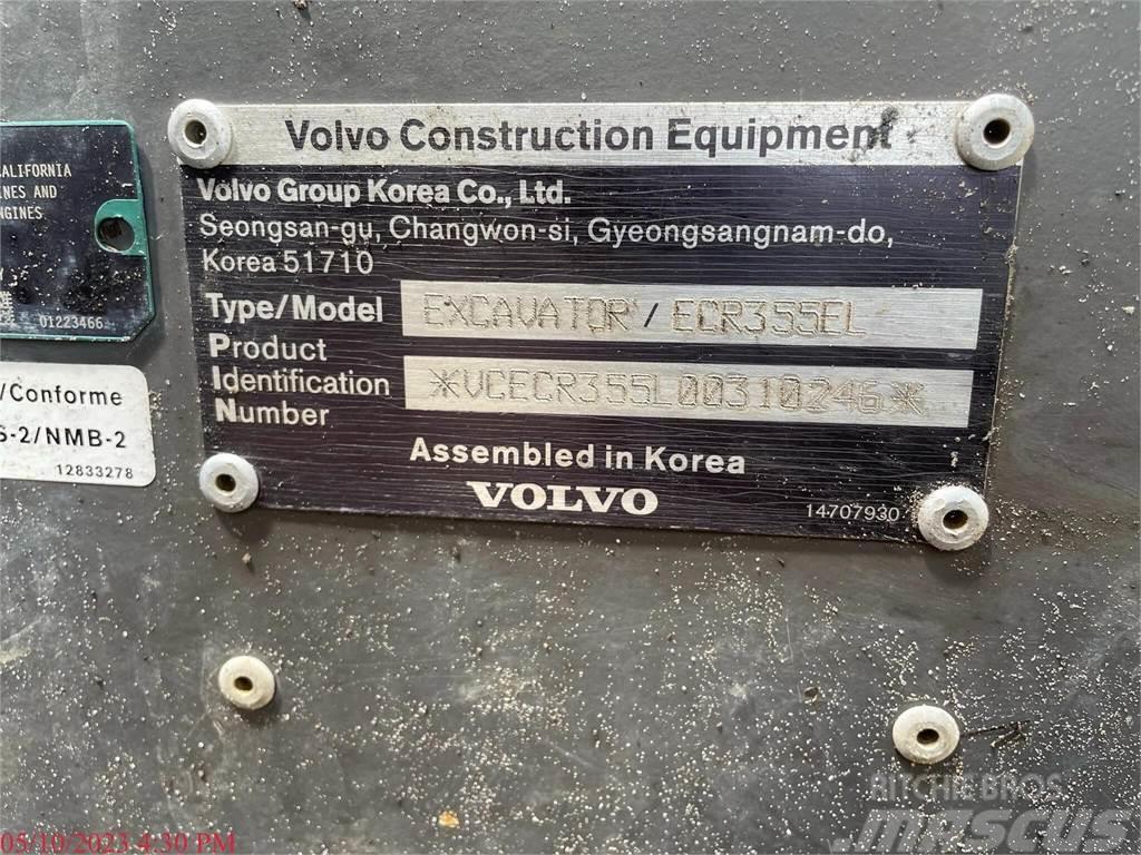 Volvo ECR355EL Lánctalpas kotrók