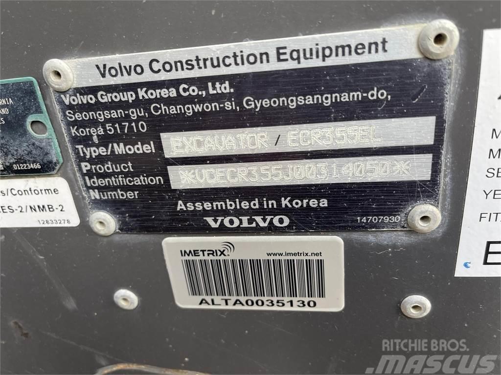 Volvo ECR355EL Lánctalpas kotrók