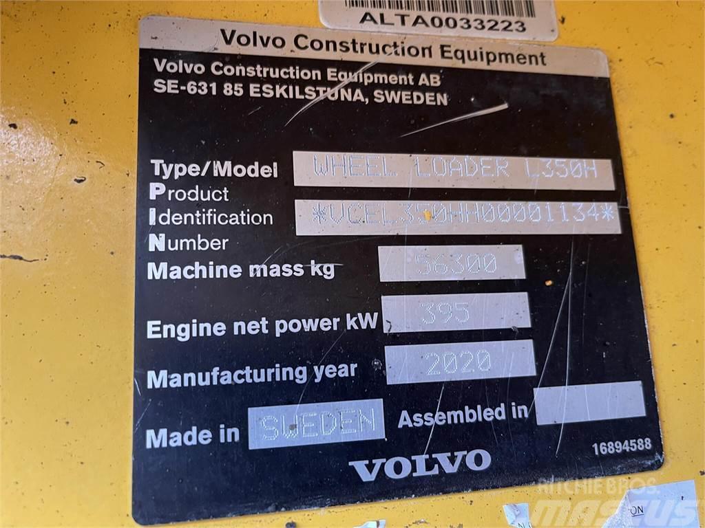 Volvo L350H Gumikerekes homlokrakodók