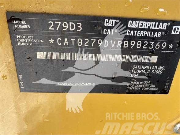 CAT 279D3 Kompaktrakodók