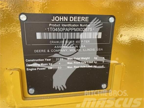 John Deere 450 P-TIER LGP lánctalpas dózerek