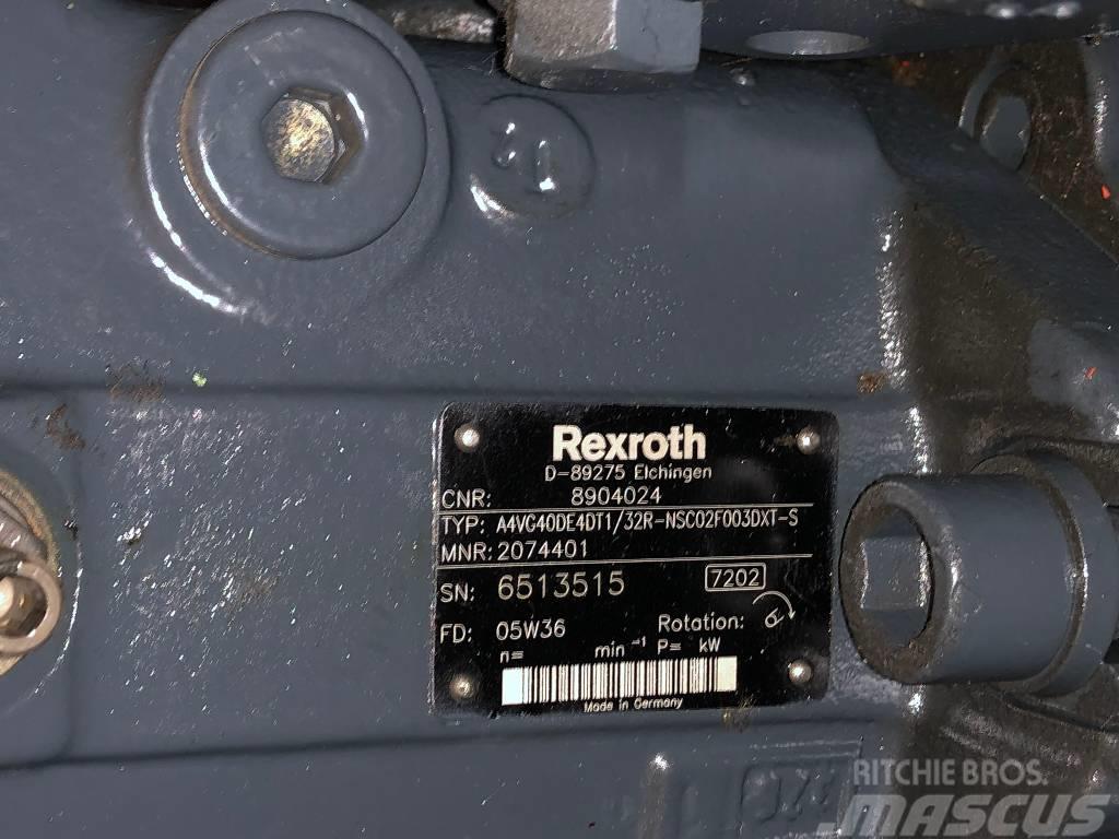Rexroth A4VG40DE4DT1/32R-NSC02F003DXT-S Egyéb alkatrészek