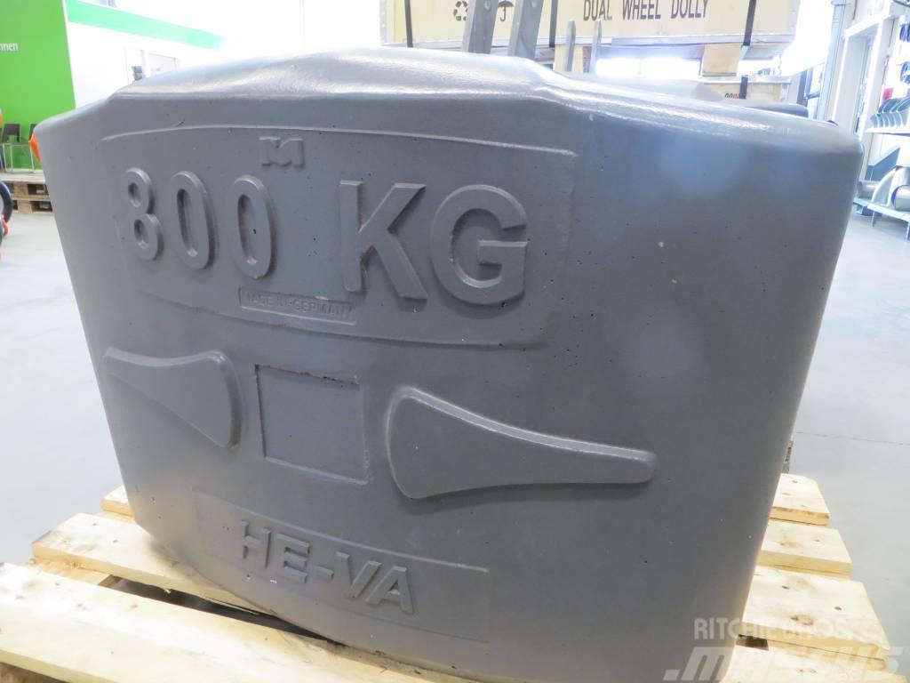 He-Va Etupaino 800 kg Orr súlyok