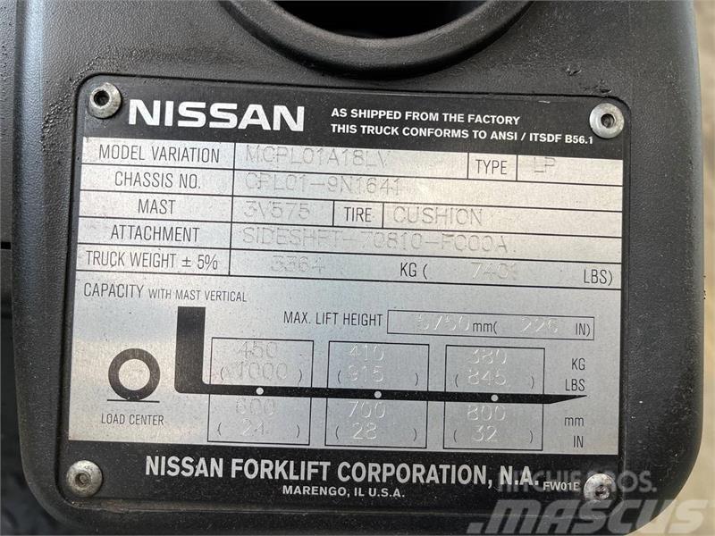 Nissan MCPL01A18LV Targoncák-Egyéb