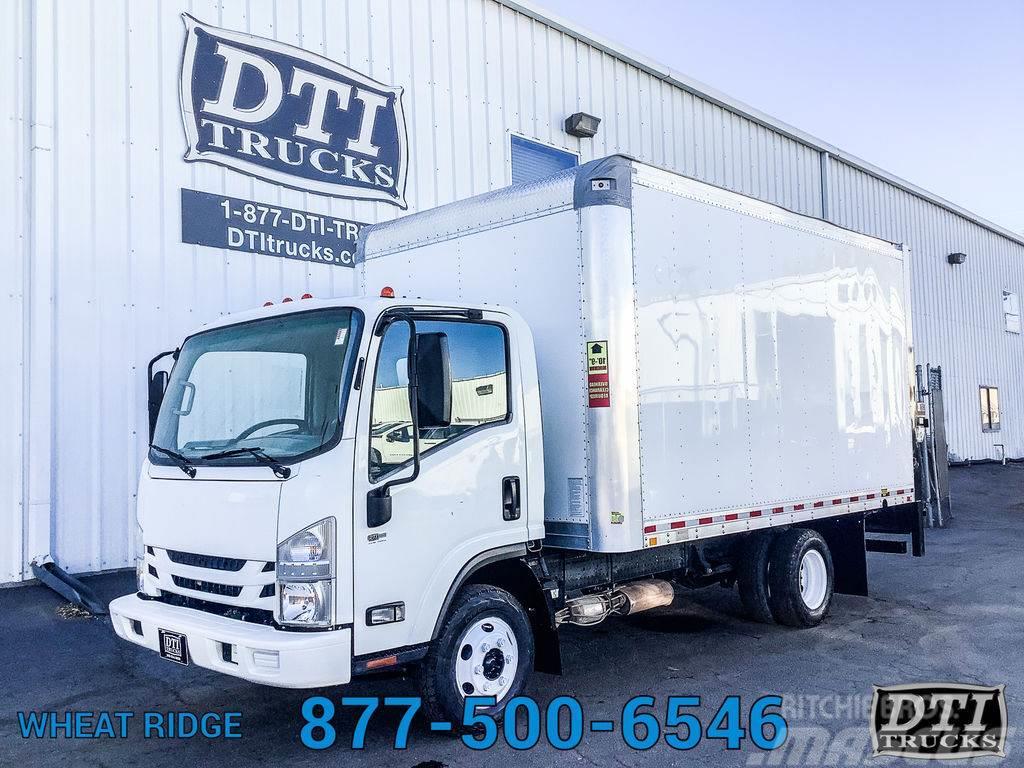 Isuzu NPR 14'L Box Truck, Gas, Auto Transmission, 1,600  Dobozos teherautók