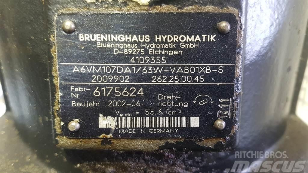 Ahlmann AZ14-Brueninghaus A6VM107DA1/63W-Drive motor Hidraulika