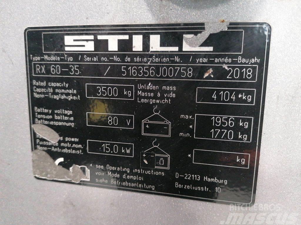 Still RX60-35 Elektromos targoncák