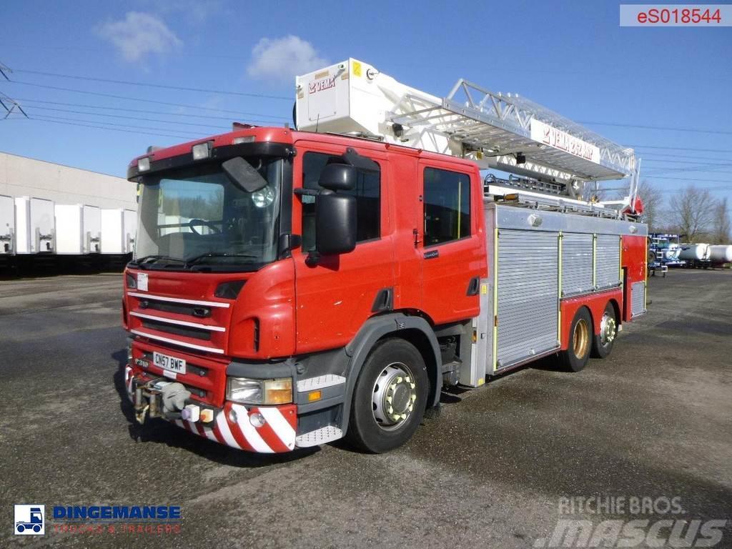 Scania P310 6x2 RHD fire truck + pump, ladder & manlift Tűzoltó