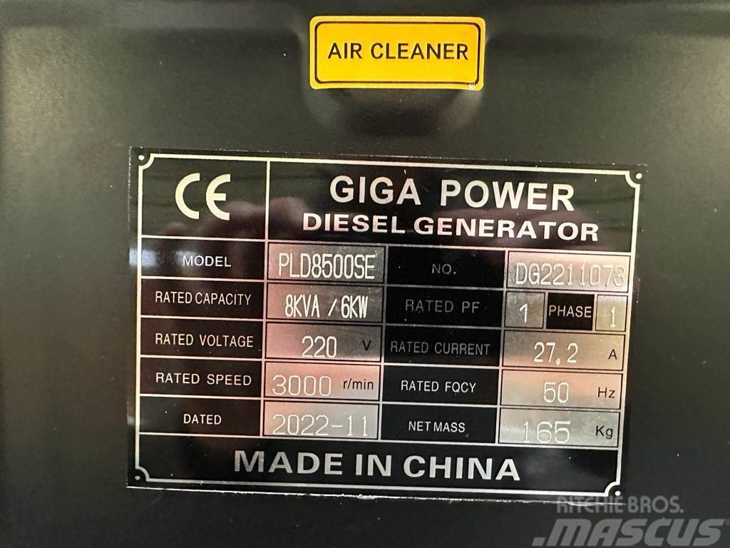  Giga power 8 kVA generator - PLD8500SE Egyéb Áramfejlesztők