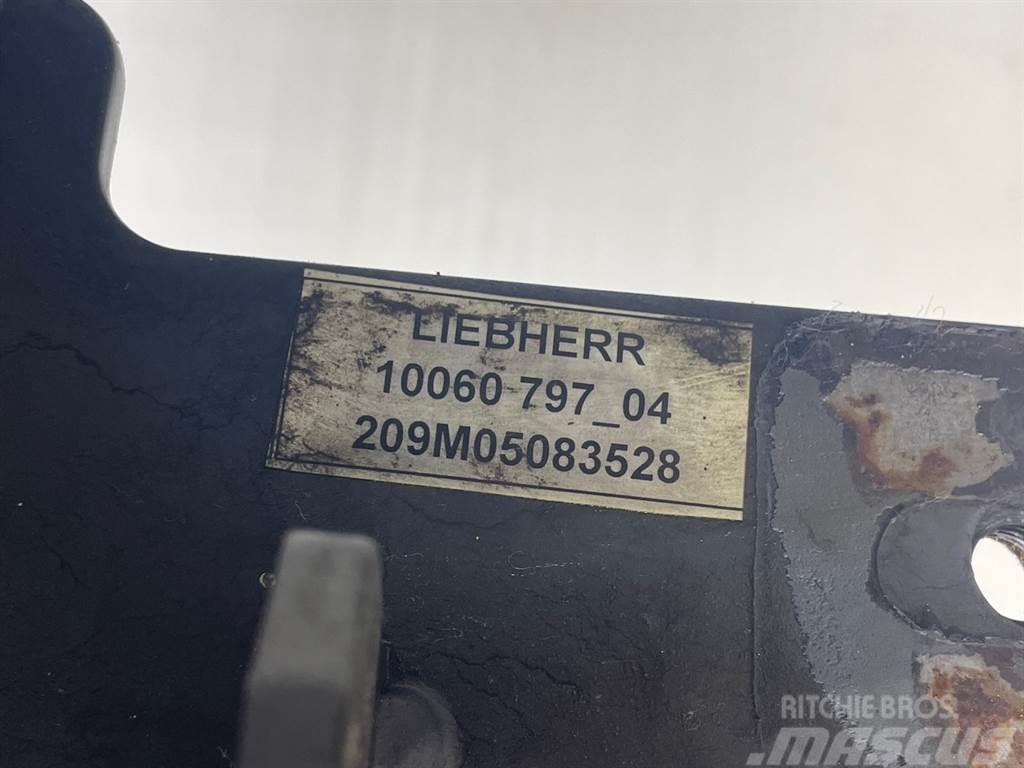 Liebherr A934C-10060797-Frame backside right Alváz és felfüggesztés