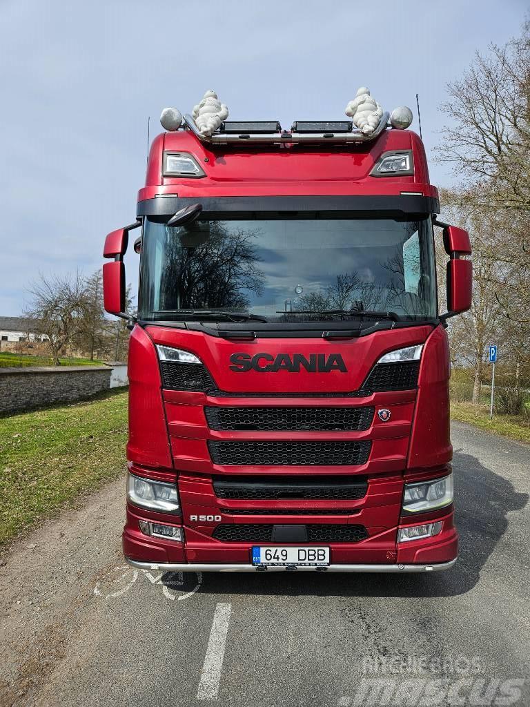 Scania R 500 Rönkszállító teherautók