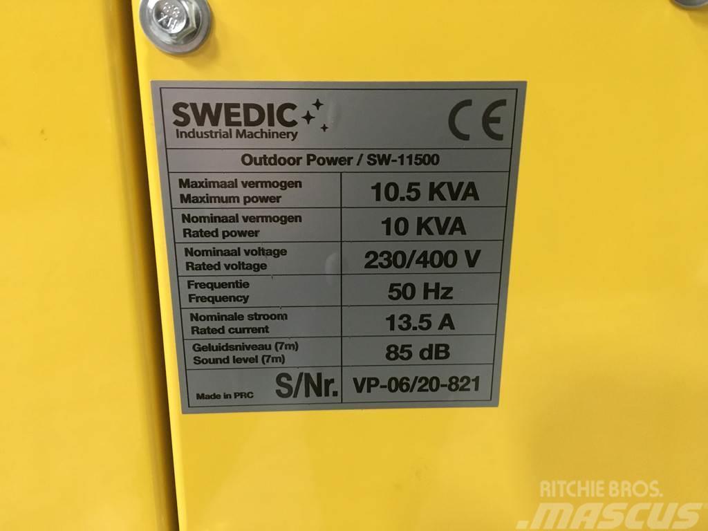  SWEDIC SW-11500 GENERATOR 10KVA NEW Dízel áramfejlesztők