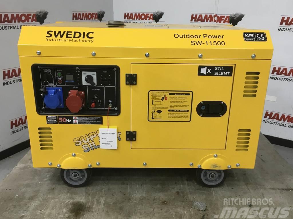  SWEDIC SW-11500 GENERATOR 10KVA NEW Dízel áramfejlesztők