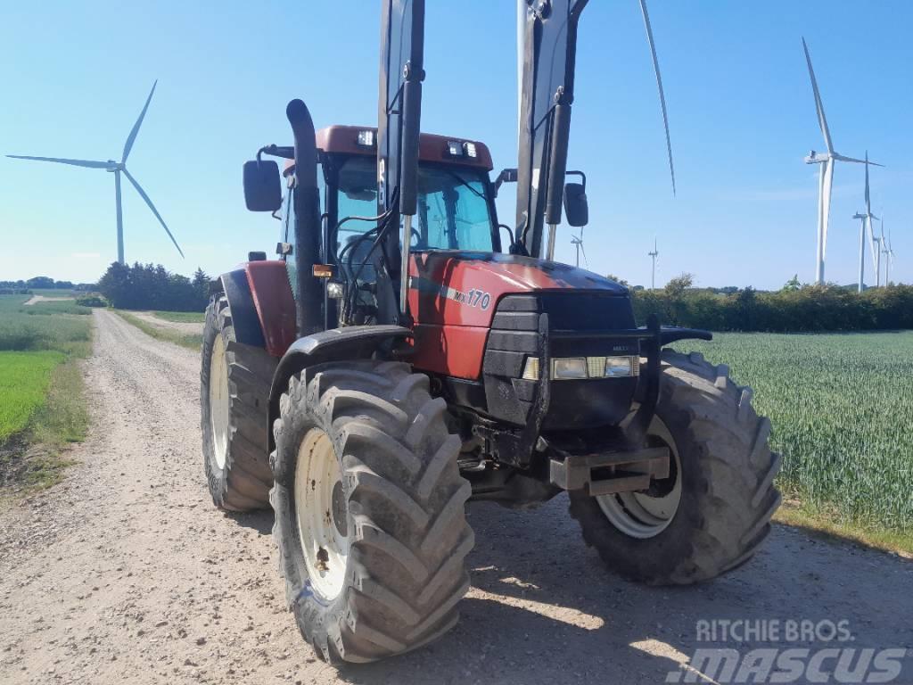 Case IH MAXXUM  MX 170 med ÅLØ Q 75 frontlæsse Traktorok