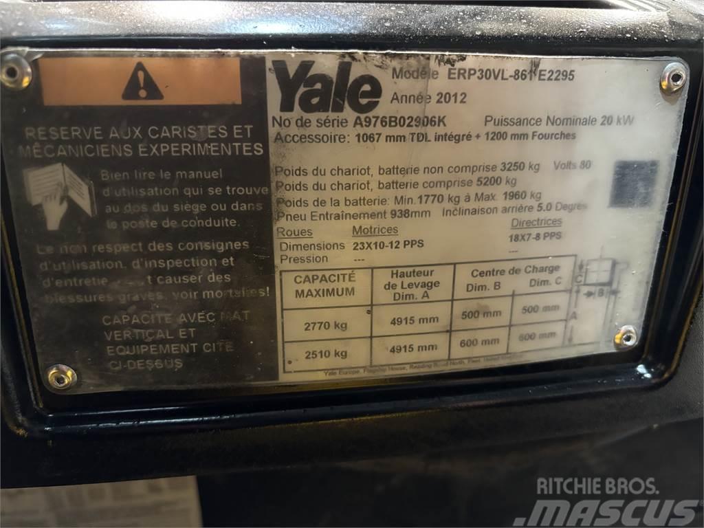 Yale ERP30VL Elektromos targoncák