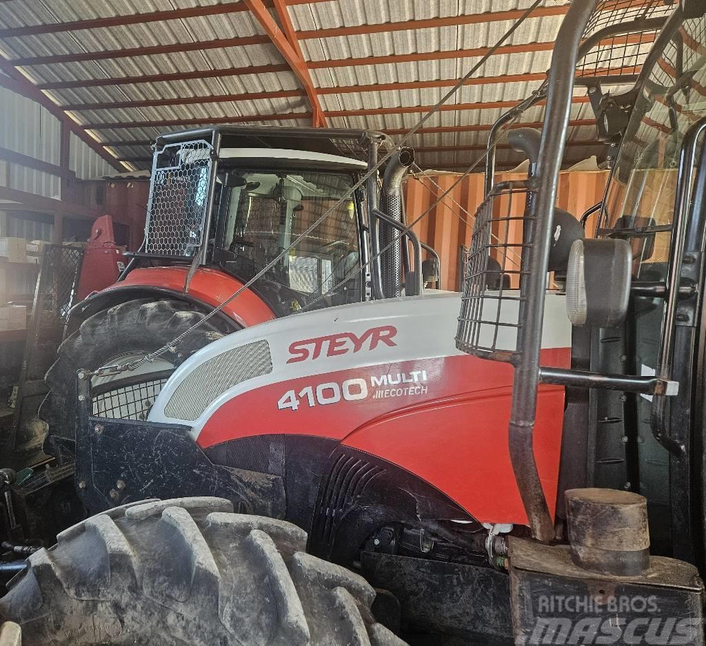 Steyr 4100 Erdészeti traktorok