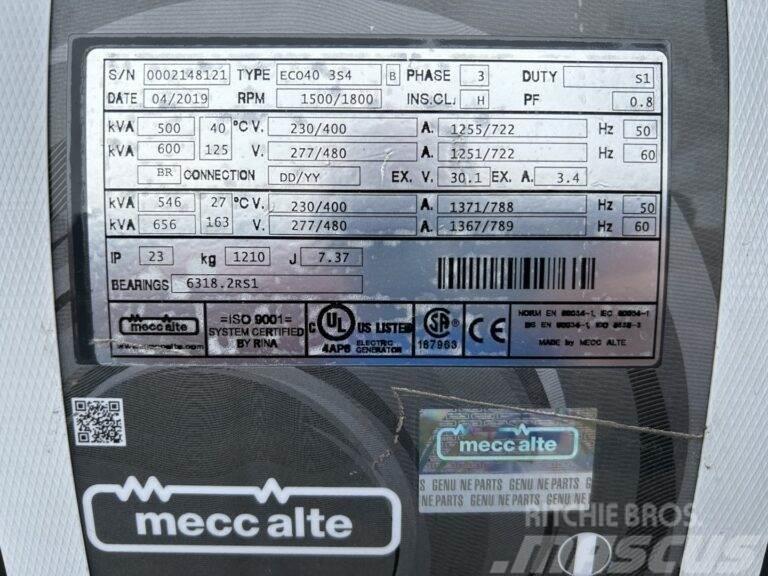 CAT Mecc Alte Eco40 3S4 - Unused - 600 kVa Egyéb Áramfejlesztők