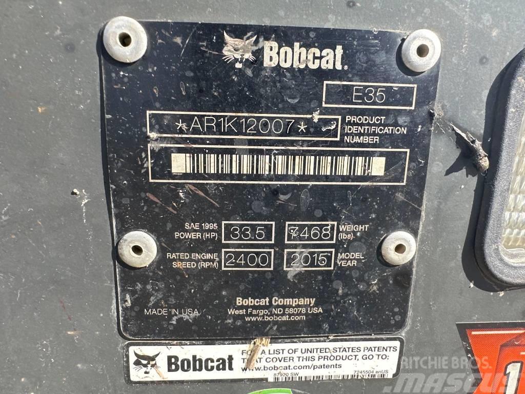 Bobcat E35 Mini kotrók < 7t