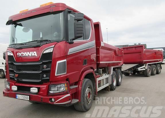 Scania R650 6x4 med Kjerre NY Pris Billenő teherautók