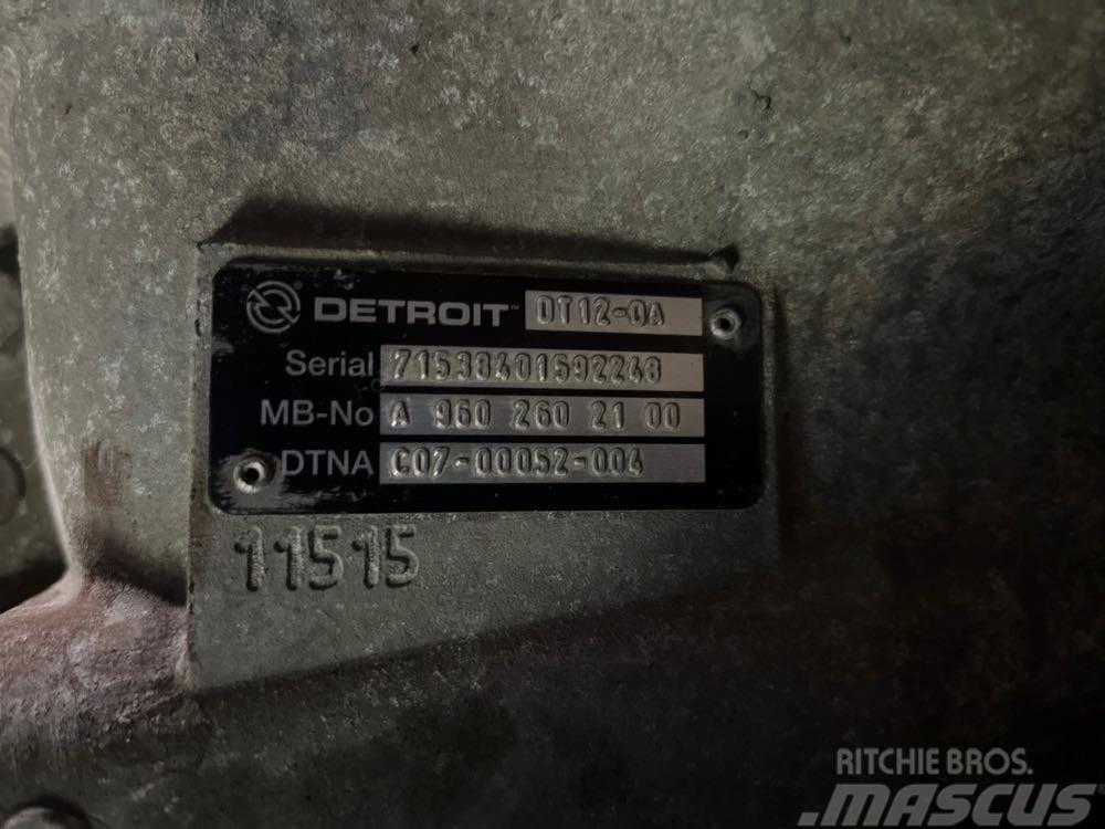 Detroit Diesel DT12OA Hajtóművek