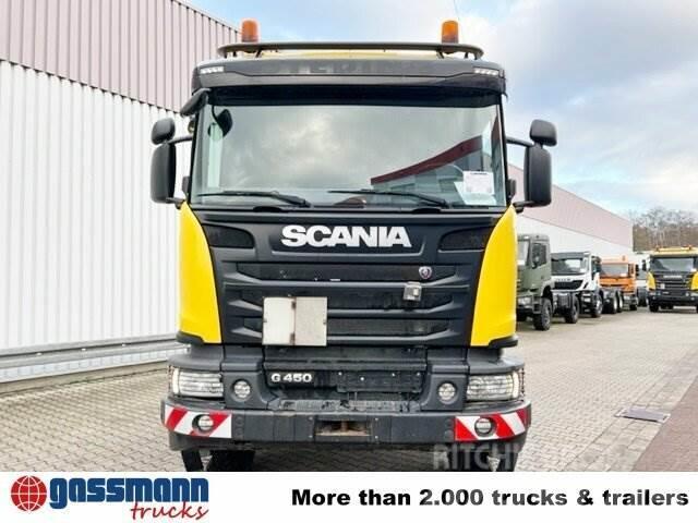 Scania G450 CA 4x4, Kipphydraulik Nyergesvontatók