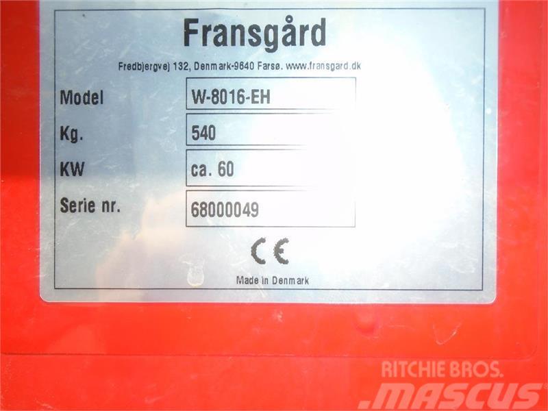 Fransgård W-8016-EH  m/ Radiostyring  Meget Velholdt Csörlők