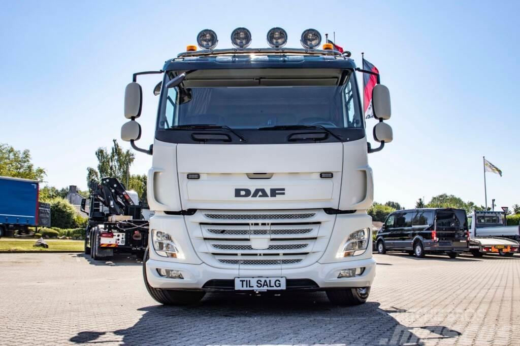 DAF CF 440 8x2 FAQ m. Kroghejs/Kran Horgos rakodó teherautók